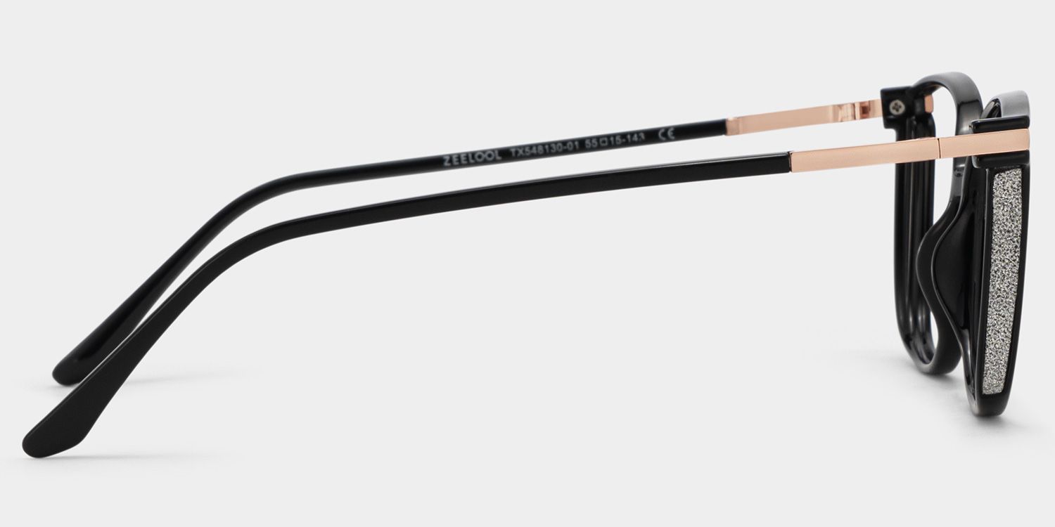 Rodz Square Black Frame Glasses for Women | ZEELOOL5