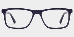 Daniel Dark Blue Rectangle Glasses1