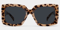 Yael Light-Tortoise Square Sunglasses0