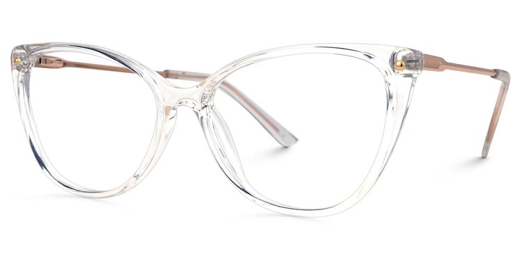 Brandi Clear Cat eye Glasses