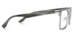 Sharma Silver Rectangle Glasses2