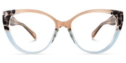 Narine Multicolor Cat eye Glasses0
