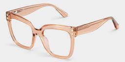 Minguela Beige Square Glasses3