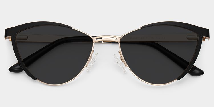 Sydney Black Cat eye Sunglasses