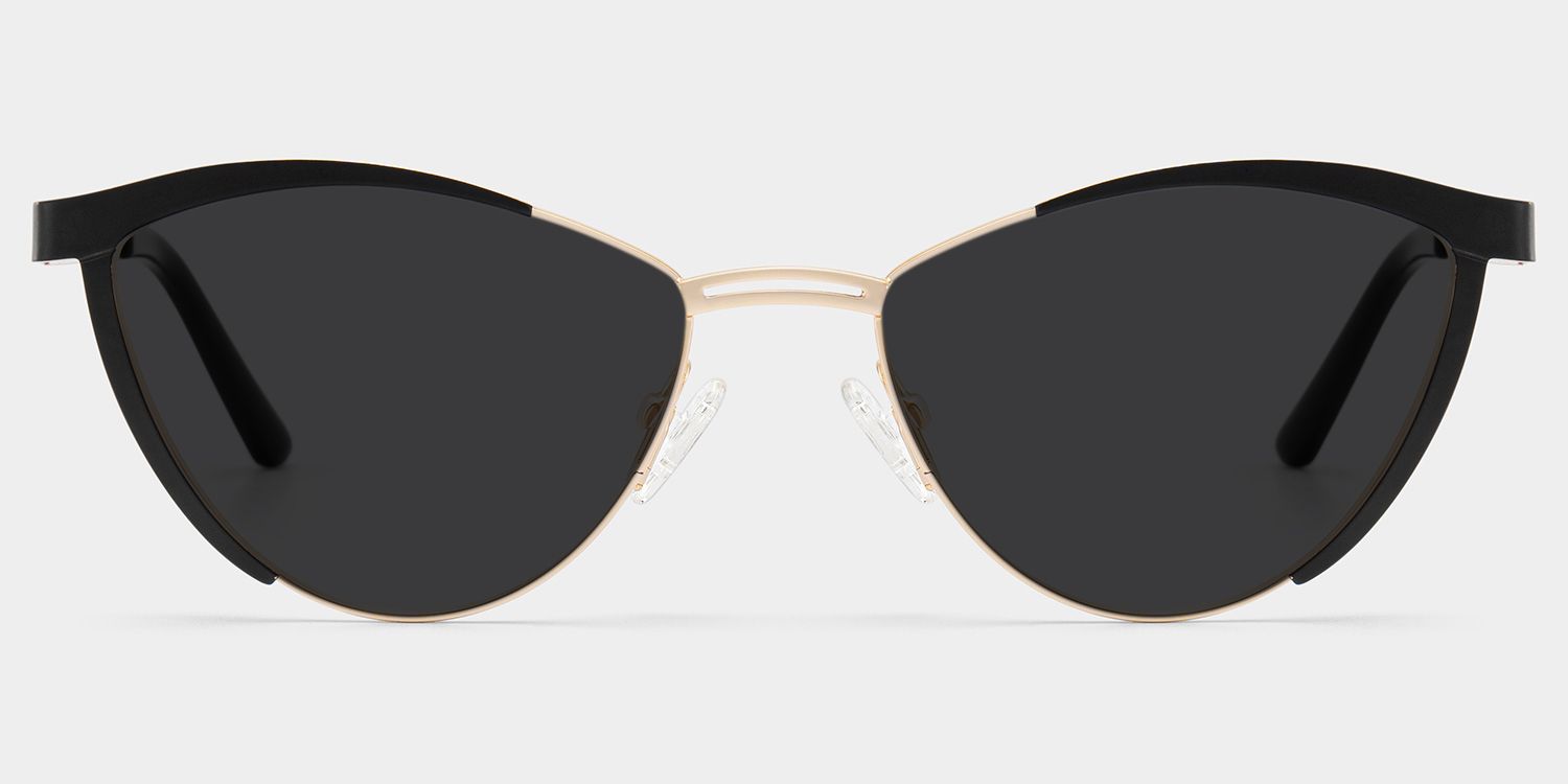 Sydney Cat Eye Black Prescription Sunglasses | ZEELOOL0