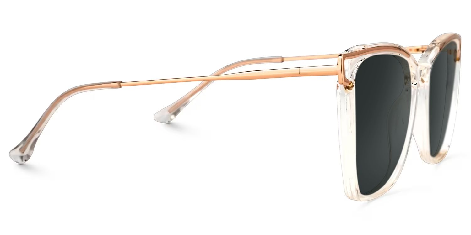 Krystle Square Clear Prescription Sunglasses | ZEELOOL2