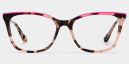 Margaret Tortoise Cat eye Glasses0