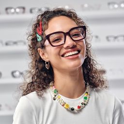 Marley Dark Brown Rectangle Glasses6