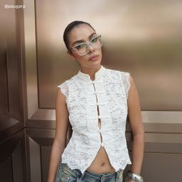 Shine Iridescent Square Glasses7