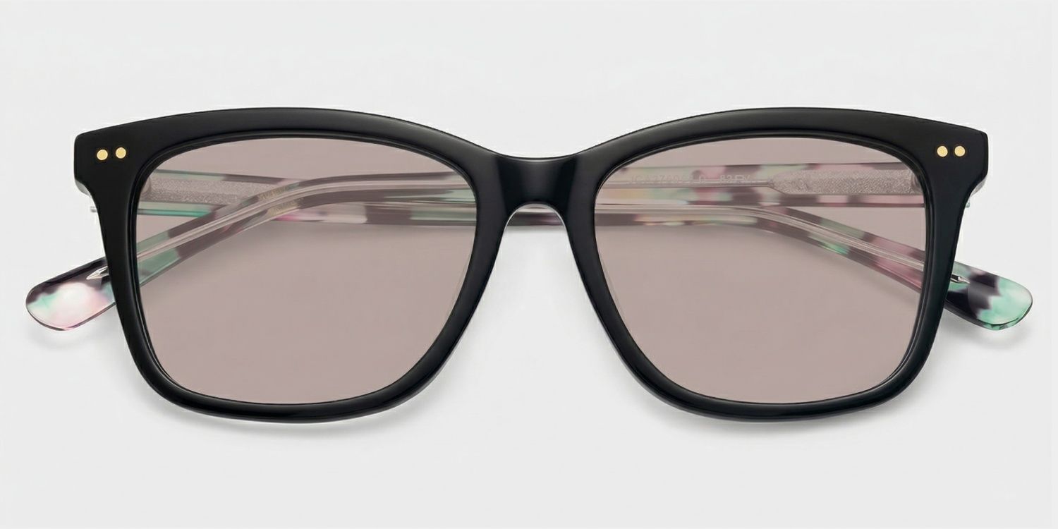 Layla Acetate Black Frame Sunglasses | ZEELOOL1