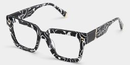 Caius Two-tone Square Glasses5