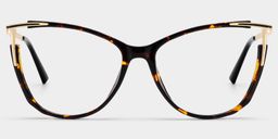 Yomary Tortoise Cat eye Glasses1