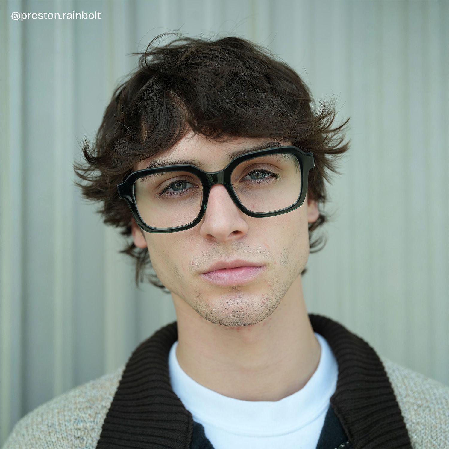 Parker Green Square Eyeglass Frames for Women | ZEELOOL6