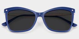 Isaebella Blue Butterfly Sunglasses1
