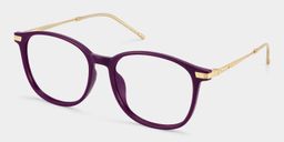 Greene Purple Square Glasses3