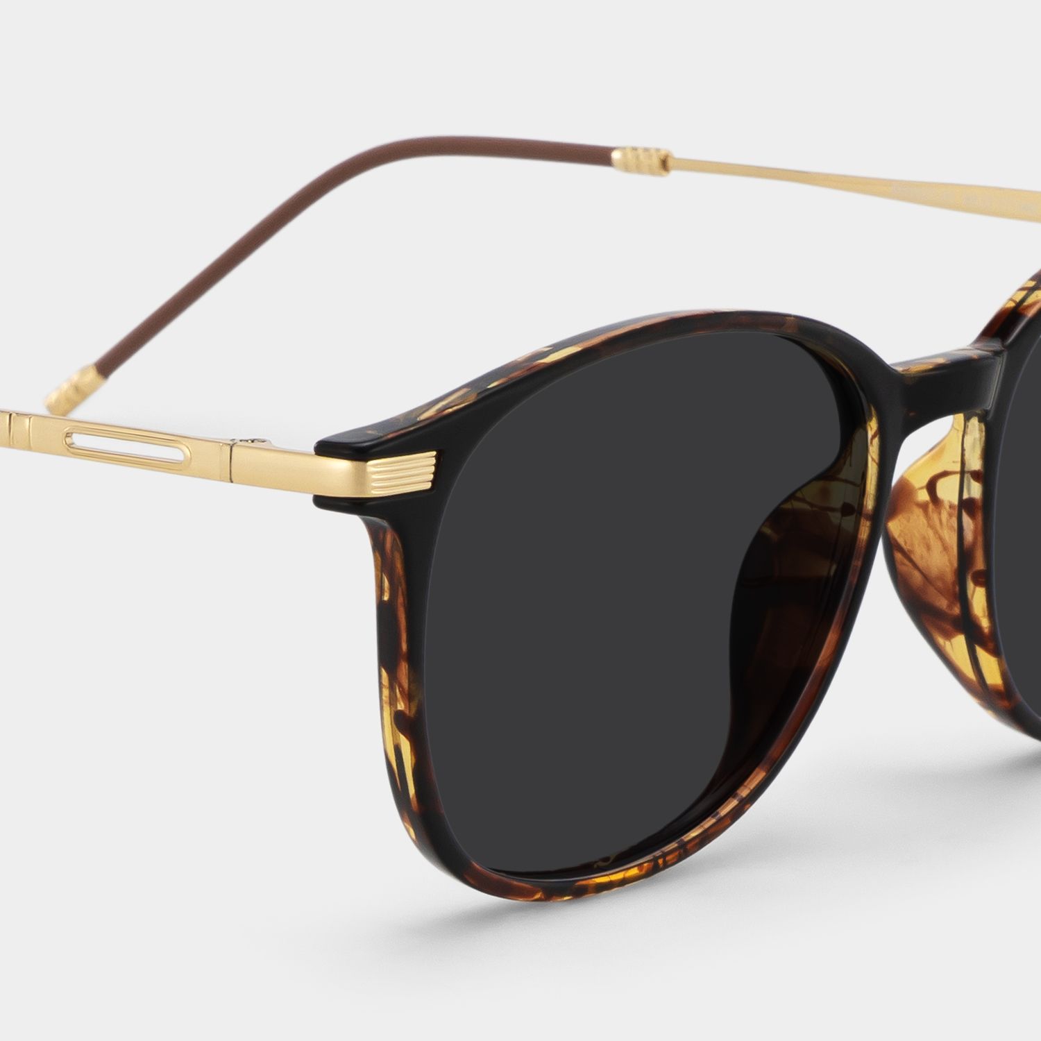 Greene Square Tortoise Prescription Sunglasses | ZEELOOL4