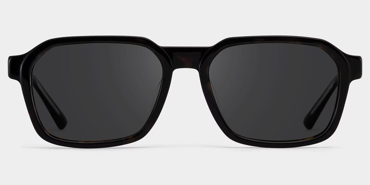 Arden Tortoise Rectangle Sunglasses