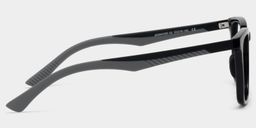Glide Black Square Glasses4