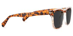 Liam Tortoise Rectangle Sunglasses3