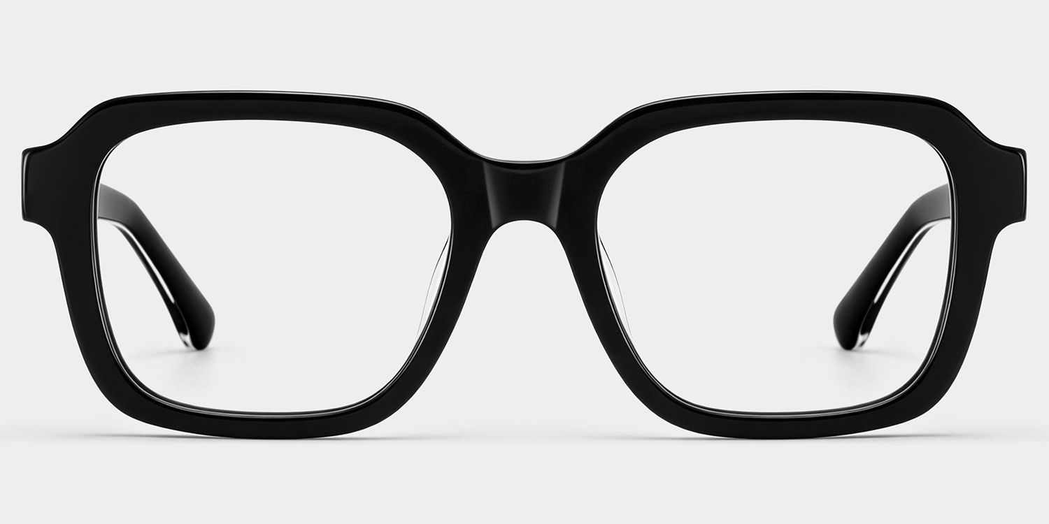 Parker Black Square Eyeglasses for Women | ZEELOOL1