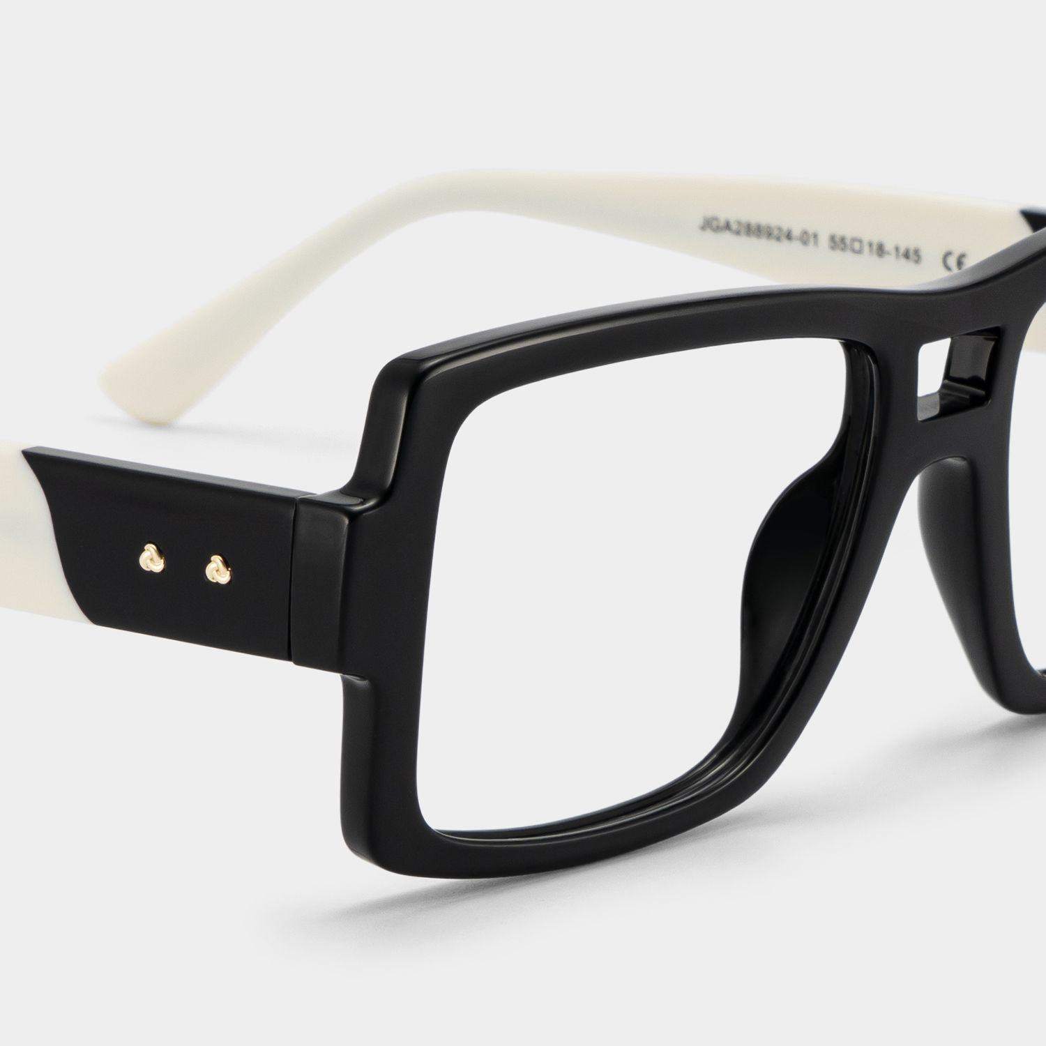 Nora Aviator Black Frame Glasses for Women | ZEELOOL5