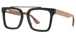 Pascal Black Aviator Glasses3