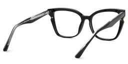 Nunnally Black Cat eye Glasses4