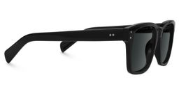 Fussell Black Square Sunglasses2