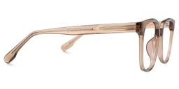 Donnalyn Brown Square Glasses2
