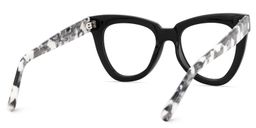 Yaser Black Cat eye Glasses5