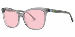 Alfred Gray Butterfly Sunglasses1