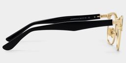 Penelope Gold Browline Glasses4