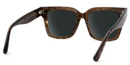 Taylor Gold Leopard Square Sunglasses3