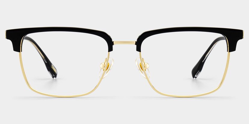 Audrey Black Browline Glasses