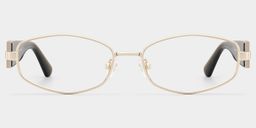 Dakota Brown Geometric Glasses0