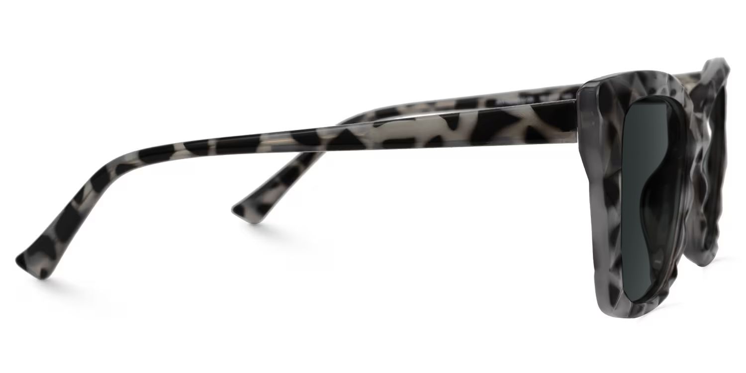 Edna Cat Eye Gray-Tortoise Prescription Sunglasses | ZEELOOL2