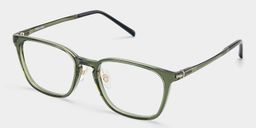 Lily Green Rectangle Glasses3