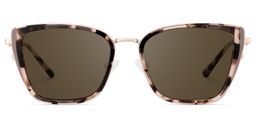 Juniper Tortoise Rectangle Sunglasses0