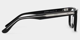 Patrick Black Rectangle Glasses4
