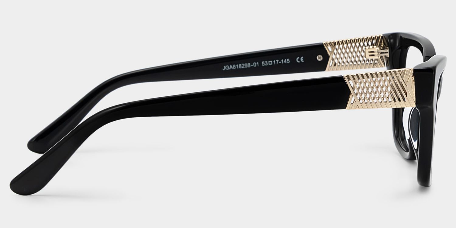 Miranda Black Frame Cat Eye Glasses for Women | ZEELOOL4