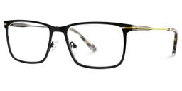 Roxana Black Rectangle Glasses3