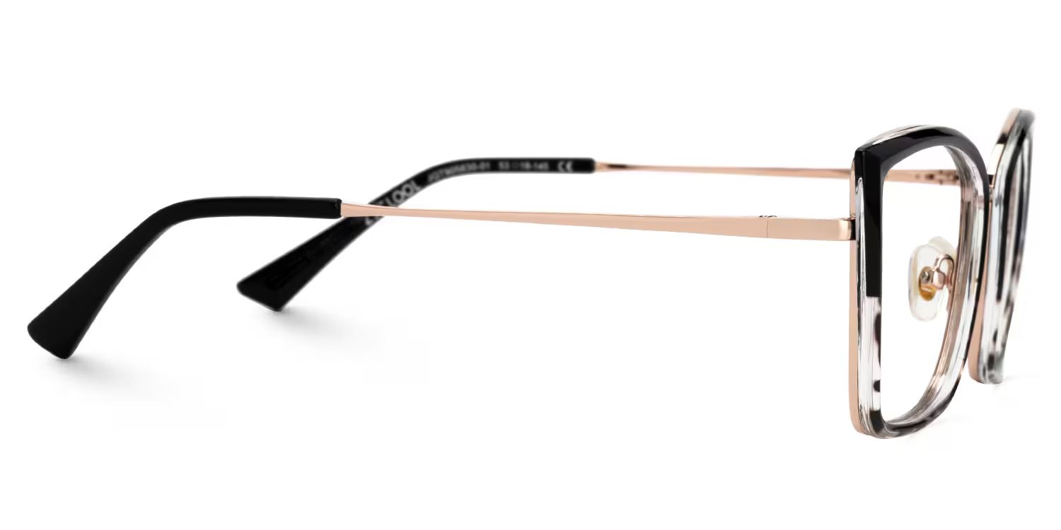 Mariie Butterfly Black Full-Frame Glasses | Zeelool2