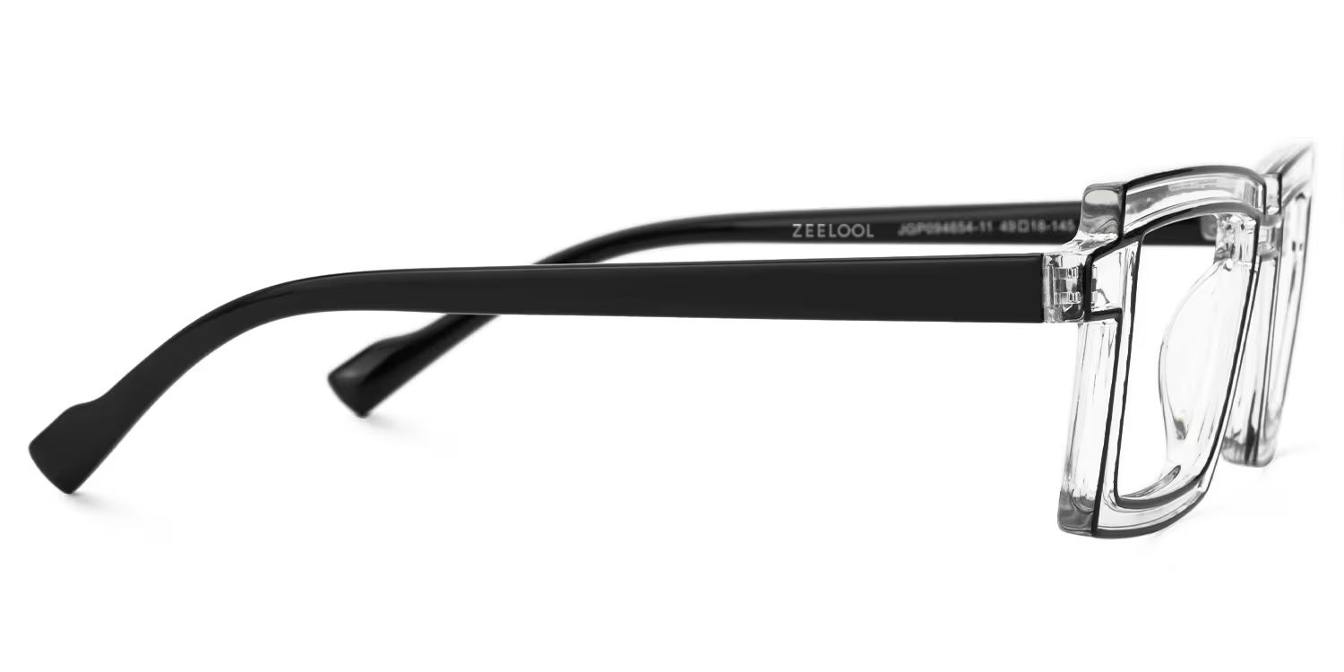 Zephyr Clear Glasses in Cyberpunk Style Eyeglasses3