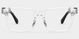 Connor Clear Rectangle Glasses1