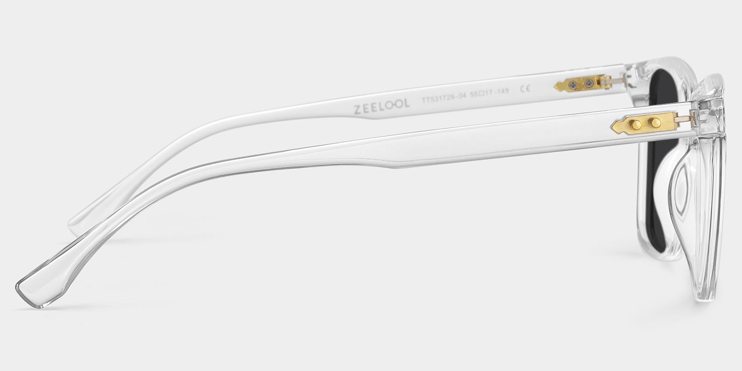 Contreras Square Clear Sunglasses for Women & Men | ZEELOOL3