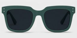 Liizbeett Green Square Sunglasses0