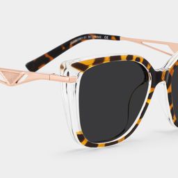 Margret Tortoise Cat eye Sunglasses4