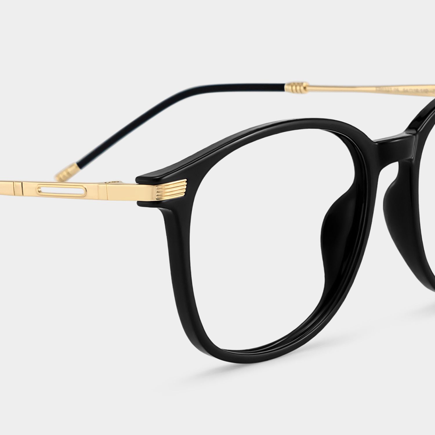 Greene Black Square Mixed Frame Glasses for Women | ZEELOOL5