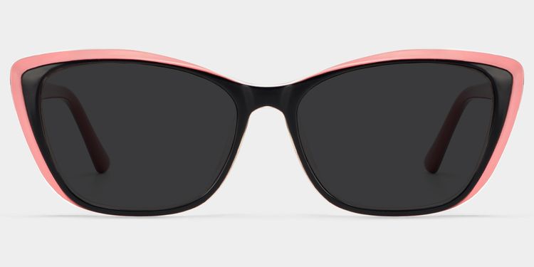 Fidelia Black Cat eye Sunglasses