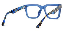 Redina Blue Square Glasses5